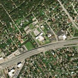 Castle Hills map(satellite map)