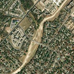 Satellite view of Oak Hills Country Club