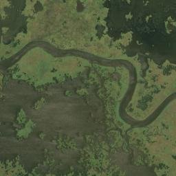 Iberia Parish map(satellite map)