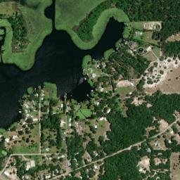 Pomona Park Florida High Resolution Satellite Map