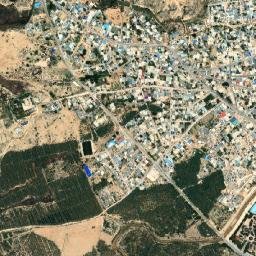 Vahdatiyeh map(satellite map)