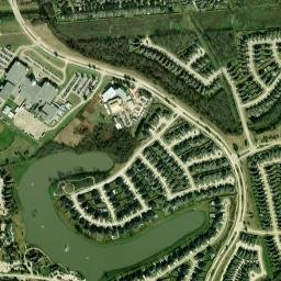 Sienna Plantation map(satellite map)