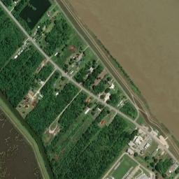 Port Sulphur map(satellite map)