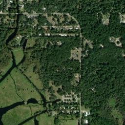 Cross Creek Florida High Resolution Satellite Map