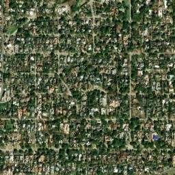 Terrell Hills map(satellite map)
