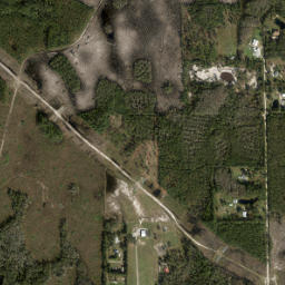 Flagler County map(satellite map)