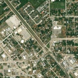 Dickinson map(satellite map)