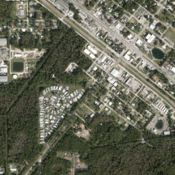 Bunnell map(satellite map)