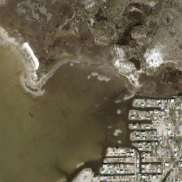 Horseshoe Beach Florida High Resolution Satellite Map