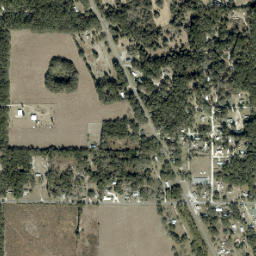 Raleigh Florida High Resolution Satellite Map