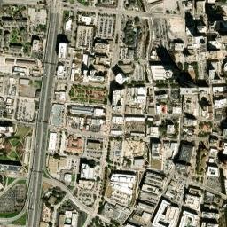 San Antonio map(satellite map)