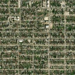 1000-1030 N Walters, San Antonio, TX 78202, USA High Resolution Satellite Map