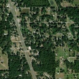 Orange Lake Florida High Resolution Satellite Map