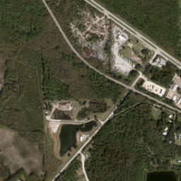 Dupont Florida High Resolution Satellite Map