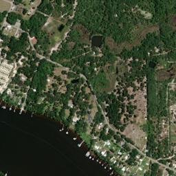 Georgetown Florida High Resolution Satellite Map