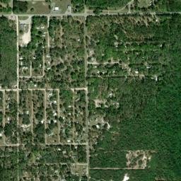 Eureka Florida High Resolution Satellite Map