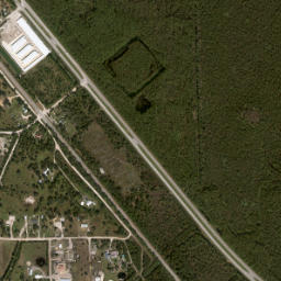Favoretta Florida High Resolution Satellite Map