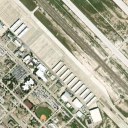 Laughlin Air Force Base map(satellite map)