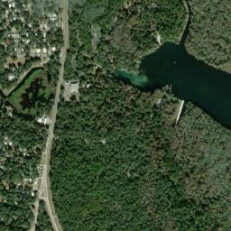 Salt Springs Florida High Resolution Satellite Map
