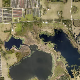 Bakerstown Florida High Resolution Satellite Map