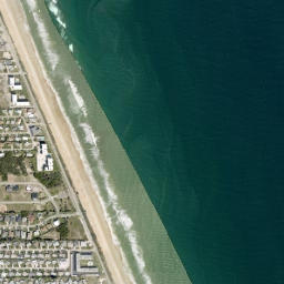 Ormond-by-the-Sea map(satellite map)