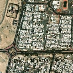 Al Jahrā’ map(satellite map)