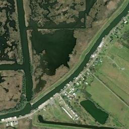 Terrebonne Parish map(satellite map)