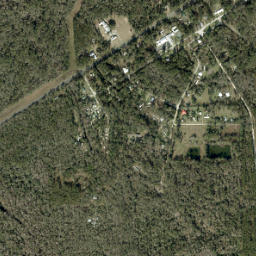 Otter Creek Florida High Resolution Satellite Map