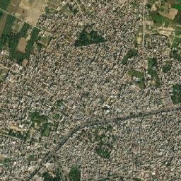 Budhana map(satellite map)