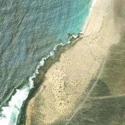 Satellite view of La Graciosa Playa Las Conchas