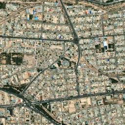 Borazjan map(satellite map)