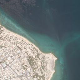 Khark map(satellite map)