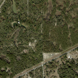 Rosewood Florida High Resolution Satellite Map