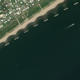 Grand Isle map(satellite map)