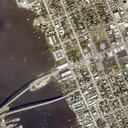 Seabreeze Florida High Resolution Satellite Map
