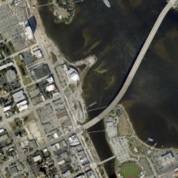Daytona Beach map(satellite map)
