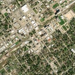 El Campo map(satellite map)