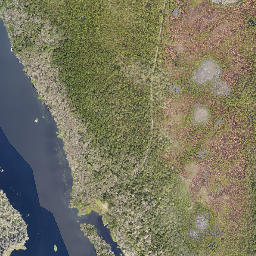 Bluffton Florida High Resolution Satellite Map