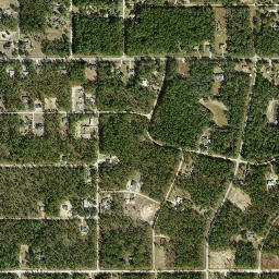Rolling Hills Florida High Resolution Satellite Map