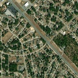 Silver Springs Shores map(satellite map)