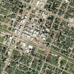 Cuero map(satellite map)