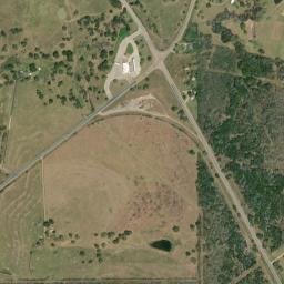 DeWitt County map(satellite map)