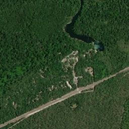 Alexander Springs Florida High Resolution Satellite Map
