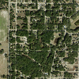 Rolling Ranches Florida High Resolution Satellite Map