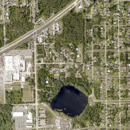 Cypress Lake Estates Florida High Resolution Satellite Map