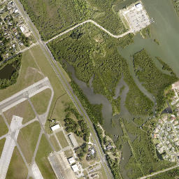 Isleboro Florida High Resolution Satellite Map