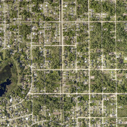 Daytona Park Estates Florida High Resolution Satellite Map