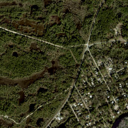 Yankeetown Florida High Resolution Satellite Map