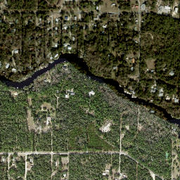 Crackertown Florida High Resolution Satellite Map