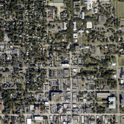 DeLand map(satellite map)